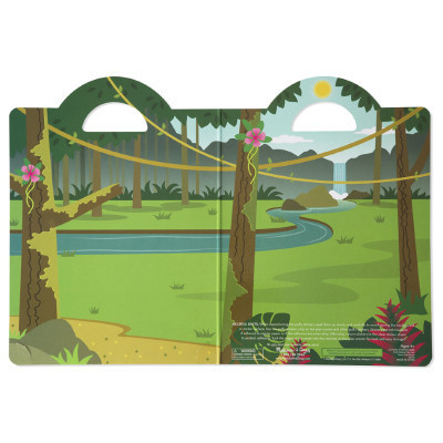 Набор для творчества Melissa&Doug Объемные наклейки Сафари (MD9106) Винница - изображение 3