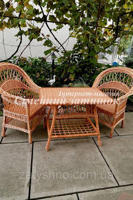 Плетеная садовая мебель из лозы Киев - изображение 2