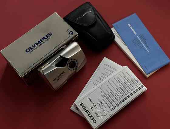 Olympus mju ii плівковий фотоапарат мью 2 новий з коробкою kodak zoom. Харків