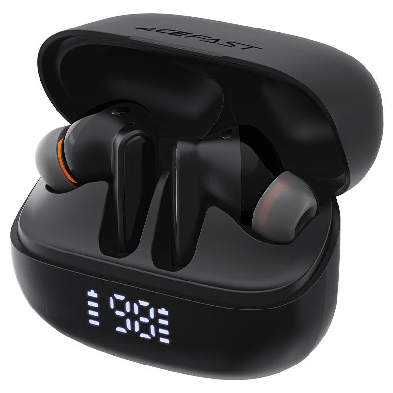 Бездротові навушники ACEFAST W1 Active Noise Cancelling true wireless earbuds Black Київ - фото 9
