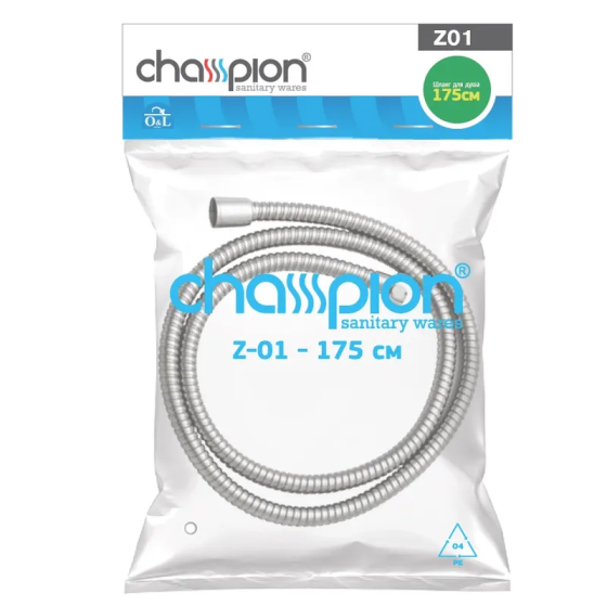Шланг для лійки душа Champion Chr.Z-01    ( ZX0425 ) 26980 Харьков