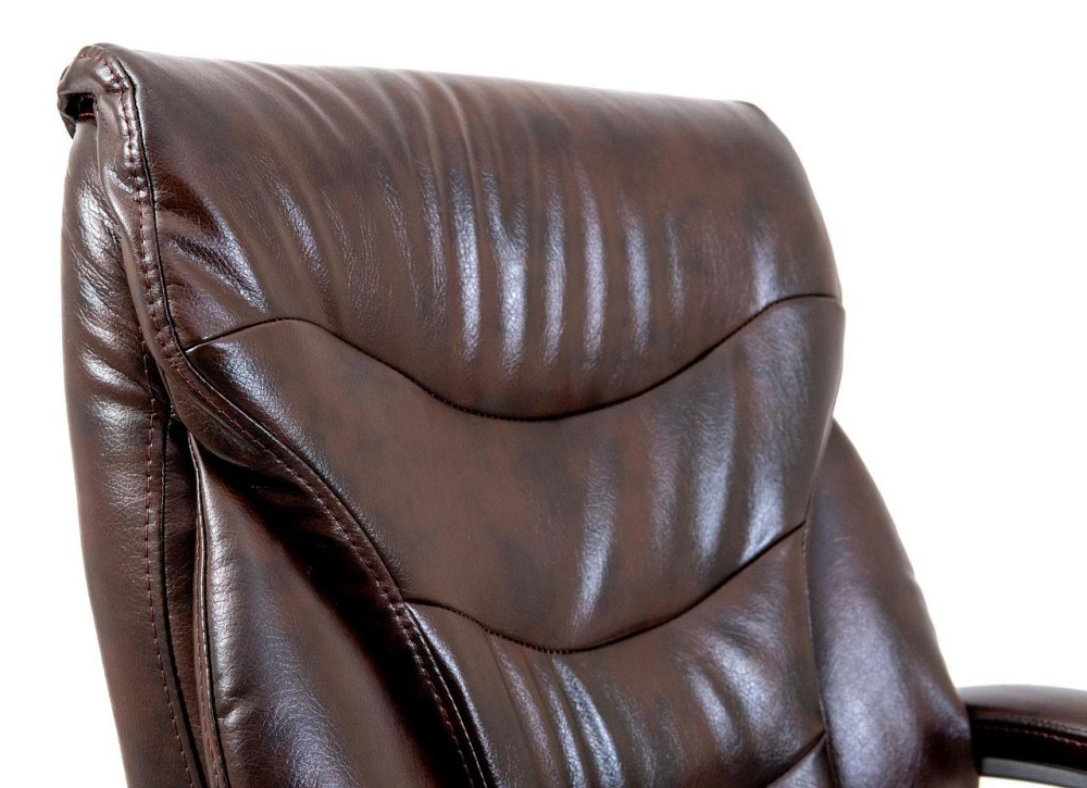 Офісне Крісло Керівника Richman Cagliari Madras Dark Brown Хром М2 AnyFix Коричневий Київ - фото 5