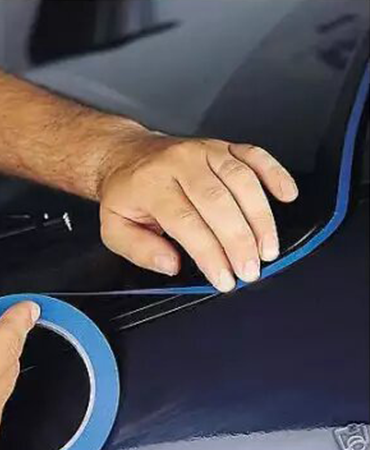 Маскуюча стрічка (скотч) HPX FINE LINE 6 мм*33 м для криволінійних контурів (FL0633) Киев - изображение 2