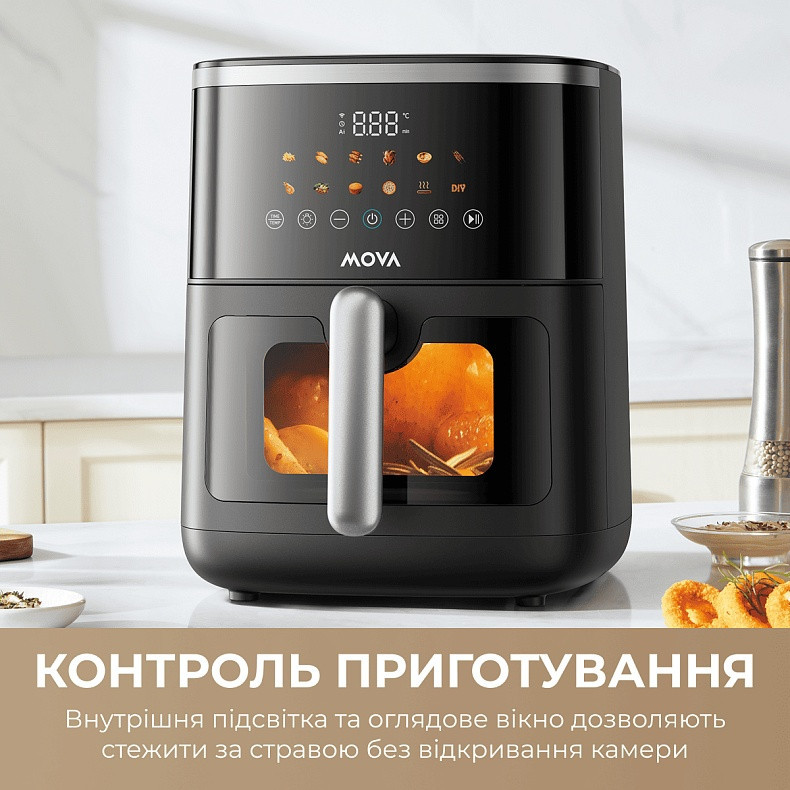 Мультипіч Mova AeroChef FD10 Pro Max Black (MOVA-FD10-PMAX-B) ( 19543 ) Харків - фото 6