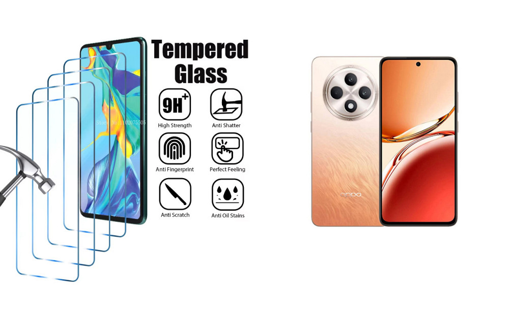 Защитное стекло ArmorGlass для OPPO Reno12 F 4G, Reno12 F 5G, Reno12 FS 5G – устойчивое к царапинам и ударам Киев - изображение 1