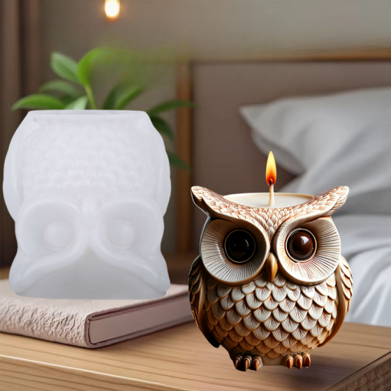 Силиконовая форма для изготовления свечи, молд 96 х 99 мм для изотовления, подсвечников,свечей, стаканов и горшков для цветов Каменец-Подольский