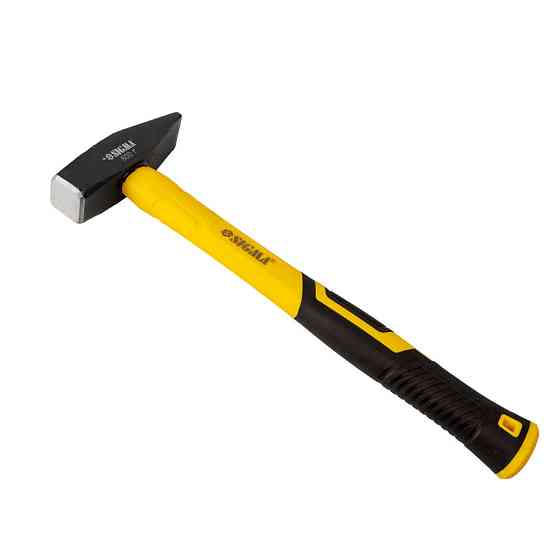 Молоток 800г слесарная фибергласовая ручка SIGMA (4316081) Ровно