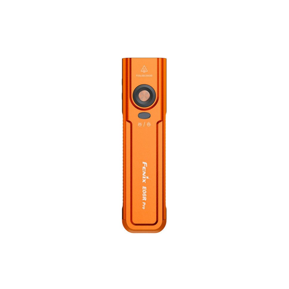 Фонарь наключаемый Fenix E06R PRO, оранжевый Киев - изображение 2