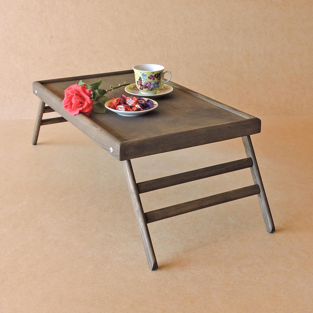 Столик-піднос для сніданку "Техас" мокко Миколаїв - фото 1