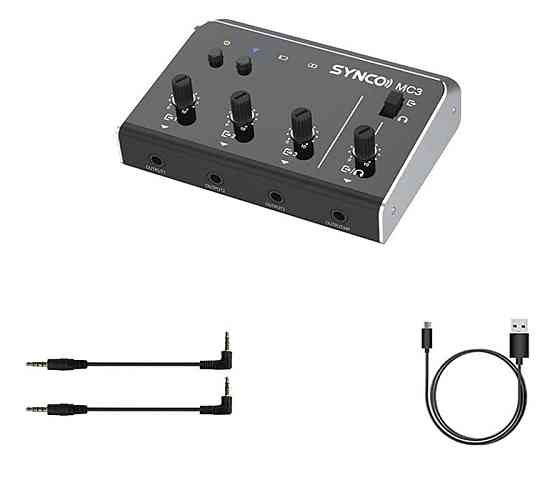 Мікшерний пульт для телефону чотирьох канальний Synco MC3-LITE Київ