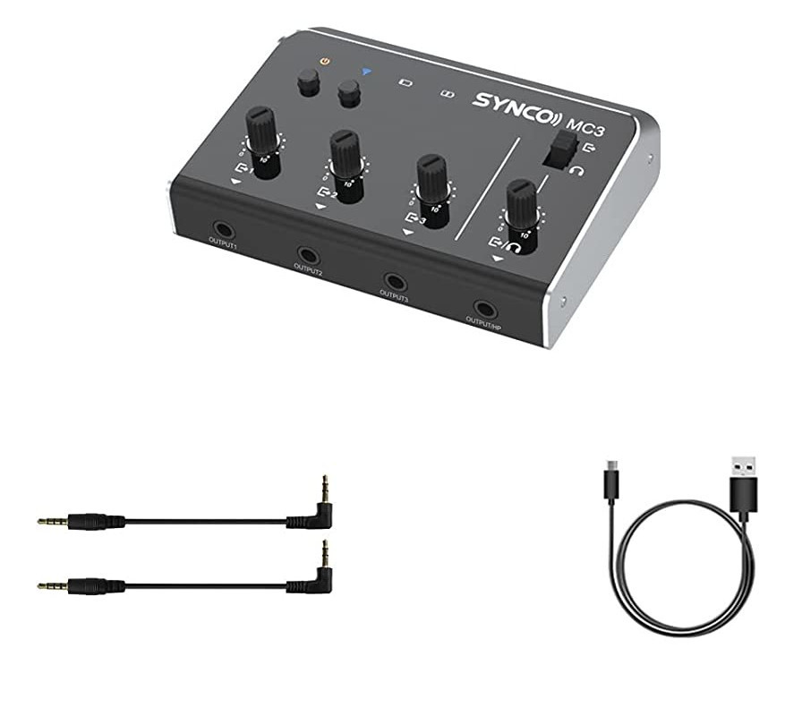 Мікшерний пульт для телефону чотирьох канальний Synco MC3-LITE Київ - фото 4