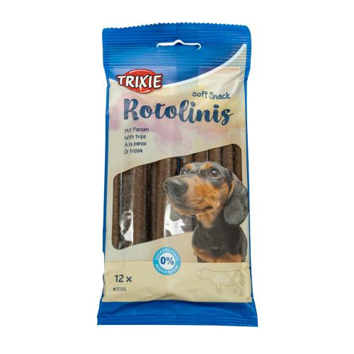 Ласощі Trixie Snack Rotolinis with Tripe для собак палички з рубцем 120 г Київ - фото 3