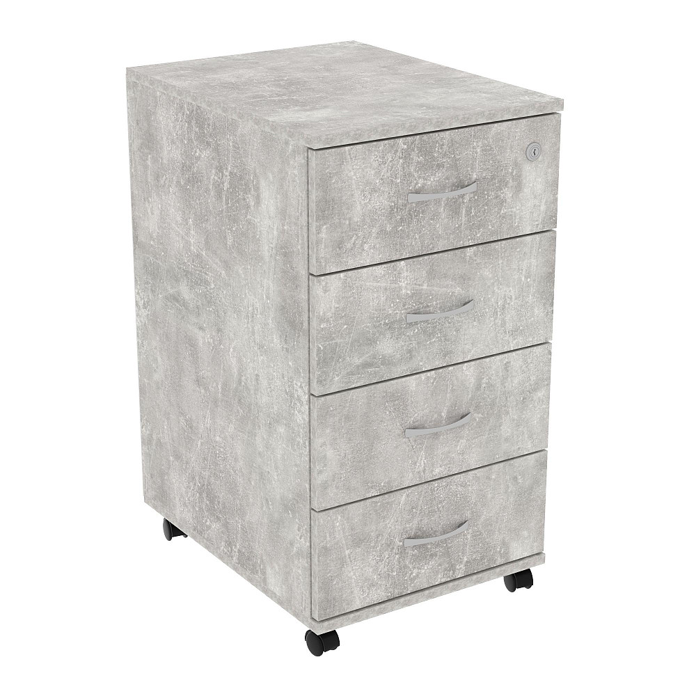 Тумба офісна ТМ-1, Бетон, 400/520/750 Львів - фото 1