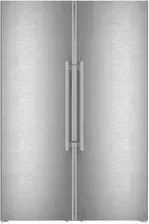 Холодильник Lodówka Liebherr SRBSDD5260 Prime Biofresh XRFSD5265 Side by Side 185,5 cm Szara Киев