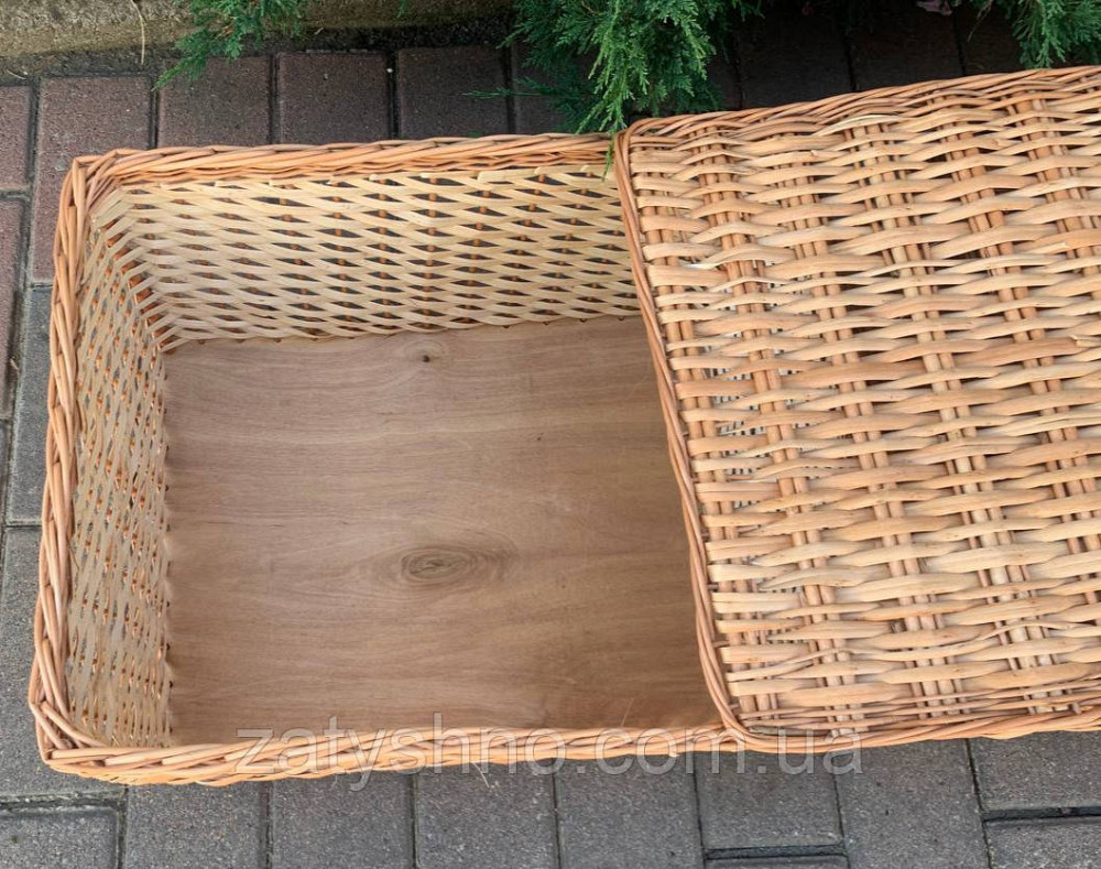 Ящик плетений з кришкою Київ - фото 2