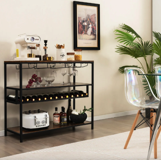 Стіл для кухні Costway Alfred фуршетний в стилі Loft Київ