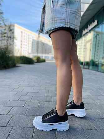 Кеды женские M122-1 черные эко-кожа размер 36-41 (4757) Коломия