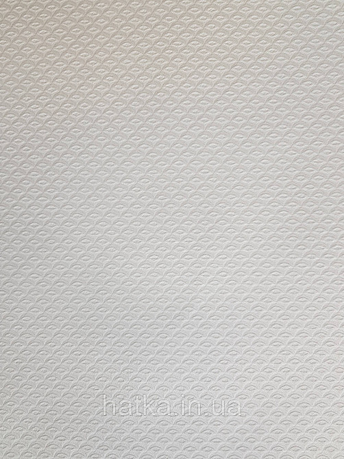 Шпалери вінілові на флізеліні Rasch Trianon Xlll 0.53х10 класика під тканину смуги фігури білі молочні Київ - фото 2