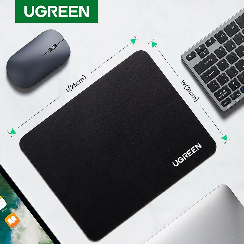 Коврик для мышки UGreen LP126 90410 (Черный, 26 х 21 см) Николаев - изображение 7