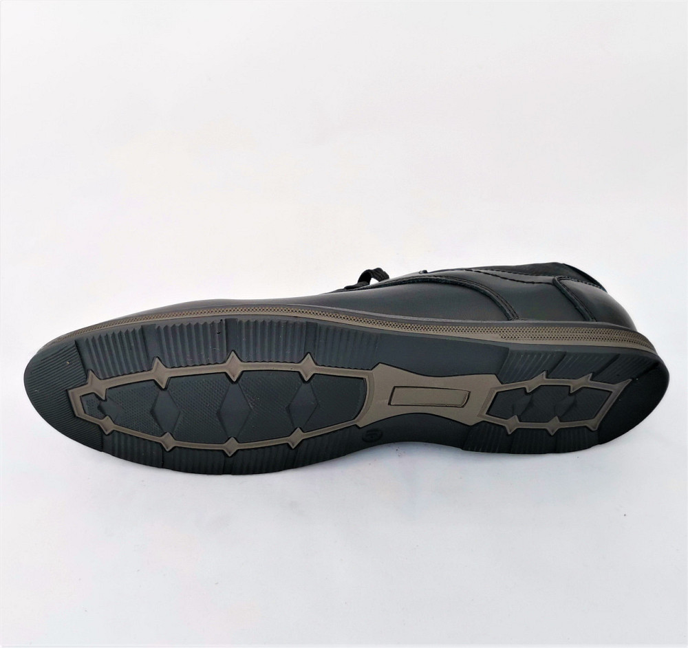 Мужские Мокасины Черные Замшевые Туфли Натуральная Кожа (размеры: 41) Видео Обзор - 65-Н Днепр - изображение 5