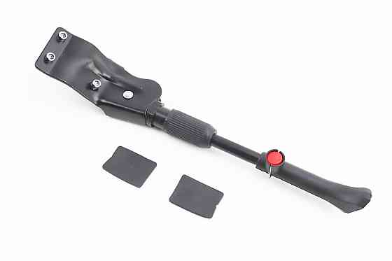 Підніжка бокова задня телескопічна для 24"- 26", кріплення за перо рами, чорна HS-006B Київ