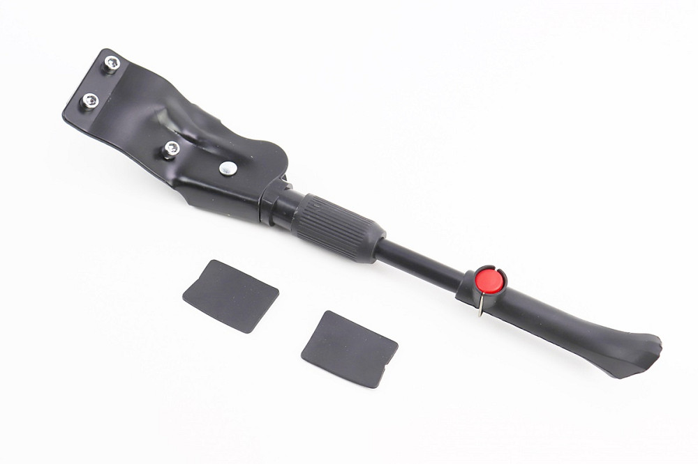 Підніжка бокова задня телескопічна для 24"- 26", кріплення за перо рами, чорна HS-006B Київ - фото 1