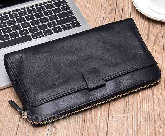 Клатч чоловічий шкіряний Leather Collection (49041) Київ