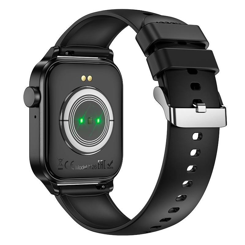 Смарт-годинник Smart Watch HOCO Y26, чорний Винница - изображение 3