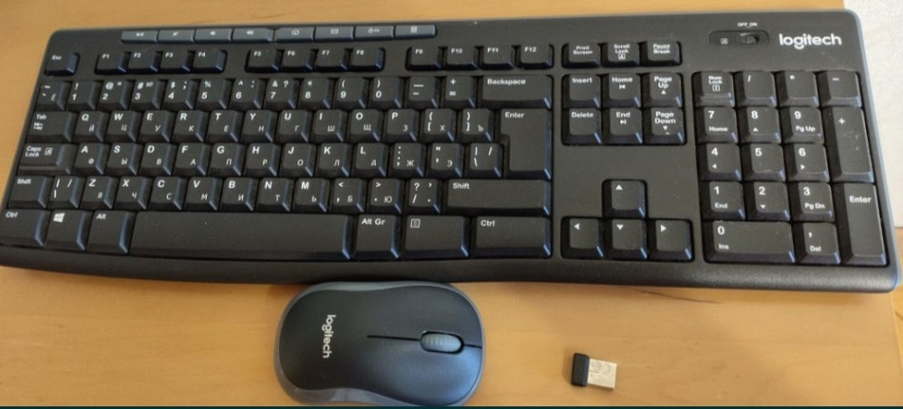 Клавіатура комплект з мишею Logitech MK270. Київ - фото 3