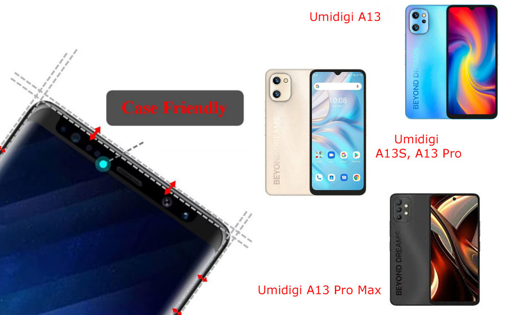 Захисне скло HyperGlass Pro для Umidigi A13, A13S, A13 Pro, A13 Pro Max – максимальна чутливість та захист Київ - фото 4