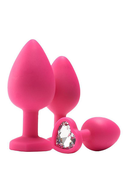 Набор анальных пробок Dream Toys FLIRTS PINK Sex Aura Киев - изображение 6