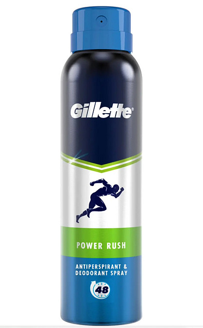 Дезодорант-спрей Gillette Power Rush (150мл.) Виноградов - изображение 1