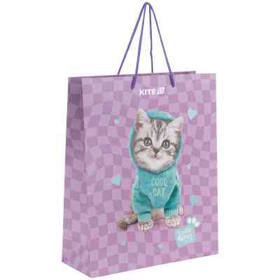 Подарочный пакет Kite Studio Pets, 26х32 см (SP25-266) Винница