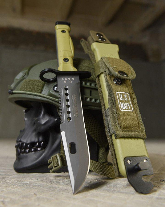 Ніж U.S. Navy хакі Одеса - фото 3