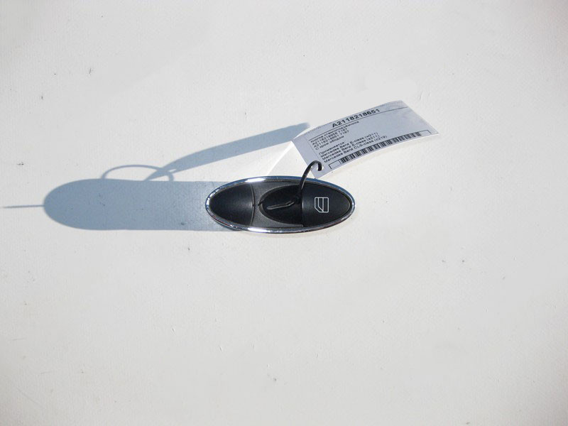 Mercedes-Benz  A2118218651 7167 Кнопка склопідйомника пасажира з хром ободом E-Class W211 CLS C219 Одеса - фото 1