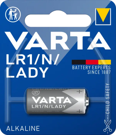 Батарейка VARTA LR1 1.5V BL1 ALKALINE Київ - фото 1