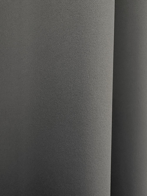 Комплект коротких штор VR-Textil Блекаут Midnight № 1671ш Сірий 140х170 см 2 шт (35-0333) Київ - фото 7