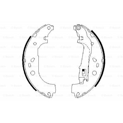 Гальмівні колодки Bosch 0 986 487 717 Вінниця - фото 5