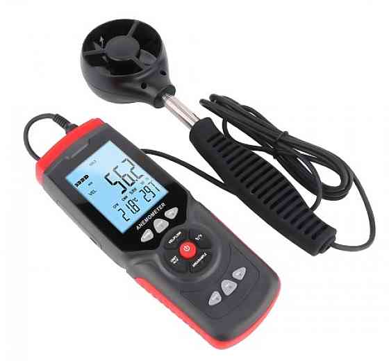 Анемометр професійний USB 0,3-45 м/с, 0-45 °C BENETECH GT8907 Київ