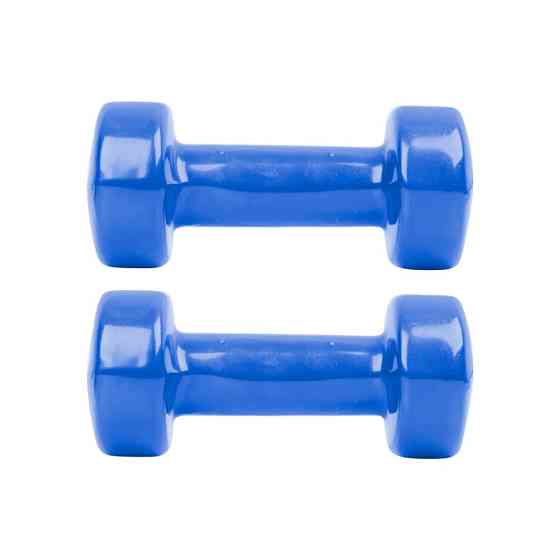 Гантелі вінілові inSPORTline Smoothbell, 2 x 2 кг Київ