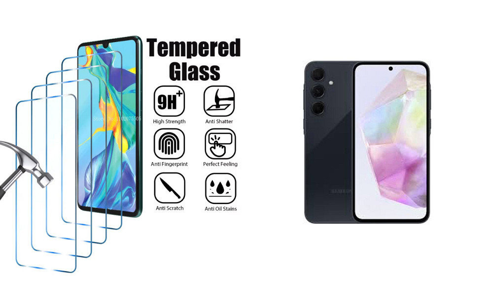 Захисне скло ArmorGlass для Samsung Galaxy A35, Galaxy A35 5G – стійке до подряпин та ударів Київ - фото 1