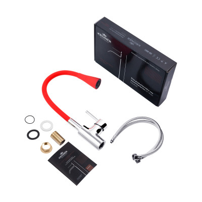 Змішувач Kroner Kuche-C031RED (CV024337) Вінниця - фото 9