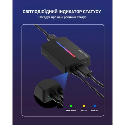 Пристрій захоплення відео Fifine V3 Game collection card (V3) Вінниця - фото 2