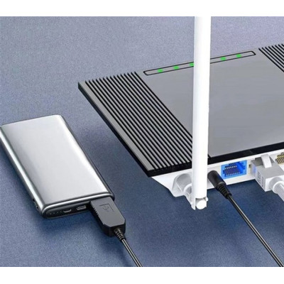 Кабель питания USB to DC 5.5x2.1mm 12V 0.8m Armorstandart (ARM65663) Винница - изображение 5