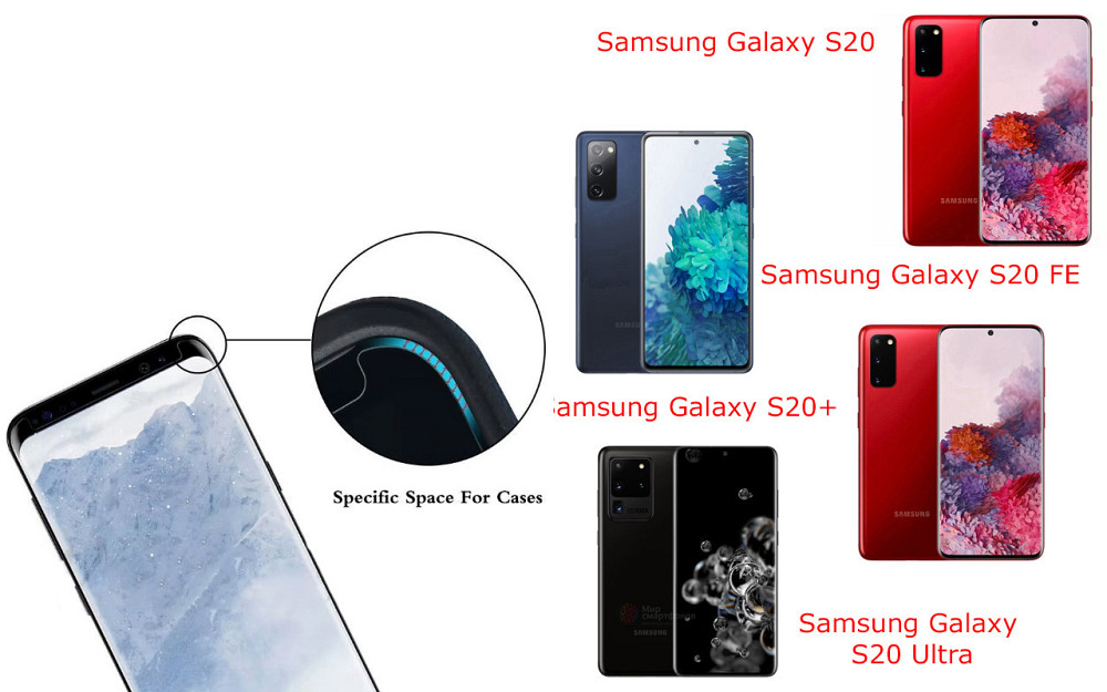 Захисне скло HyperGlass Pro для Samsung Galaxy S20, S20 FE, S20+, S20 Ultra – максимальна чутливість та захист Київ - фото 3