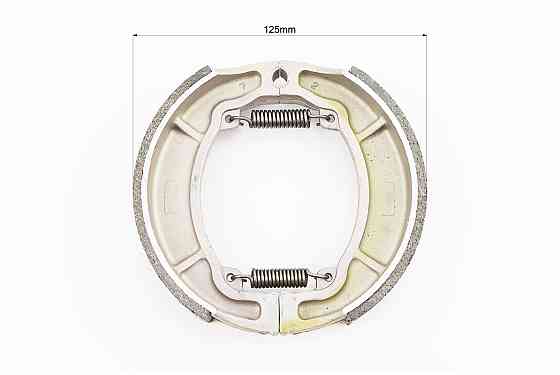 Гальмівні колодки задні к-кт, 125мм (лите колесо) Київ