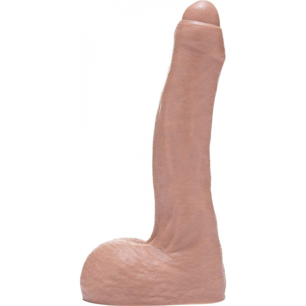 Фалоімітатор з мошонкою та закритою головкою реалістичний Fleshjack Boys-Diego Sans Dildo, тілесний Sex Aura Київ - фото 2