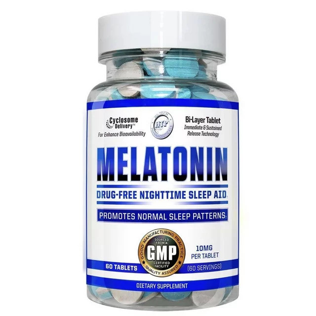 Мелатонін Hi Tech Pharmaceuticals Melatonin 10 mg 60 Tablets Луцьк - фото 1