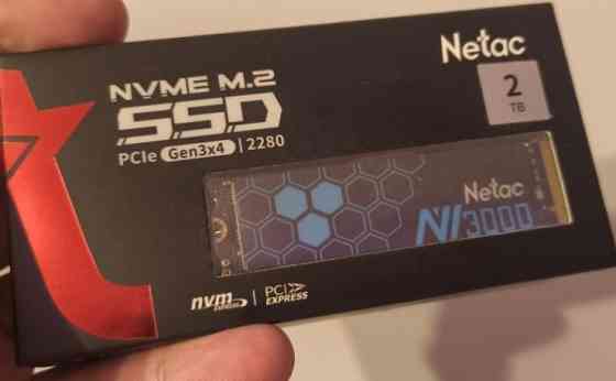 Новий ssd m2 Netac 500гб 1тб 2тб NV3000, до 3.5гб/сек. Харків