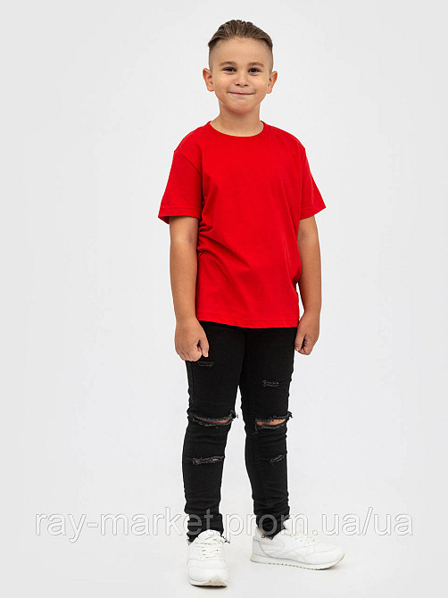 Футболка детская базовая Stedman Classic-T Kids для мальчиков красная (ST2200M-SRE) Киев - изображение 4